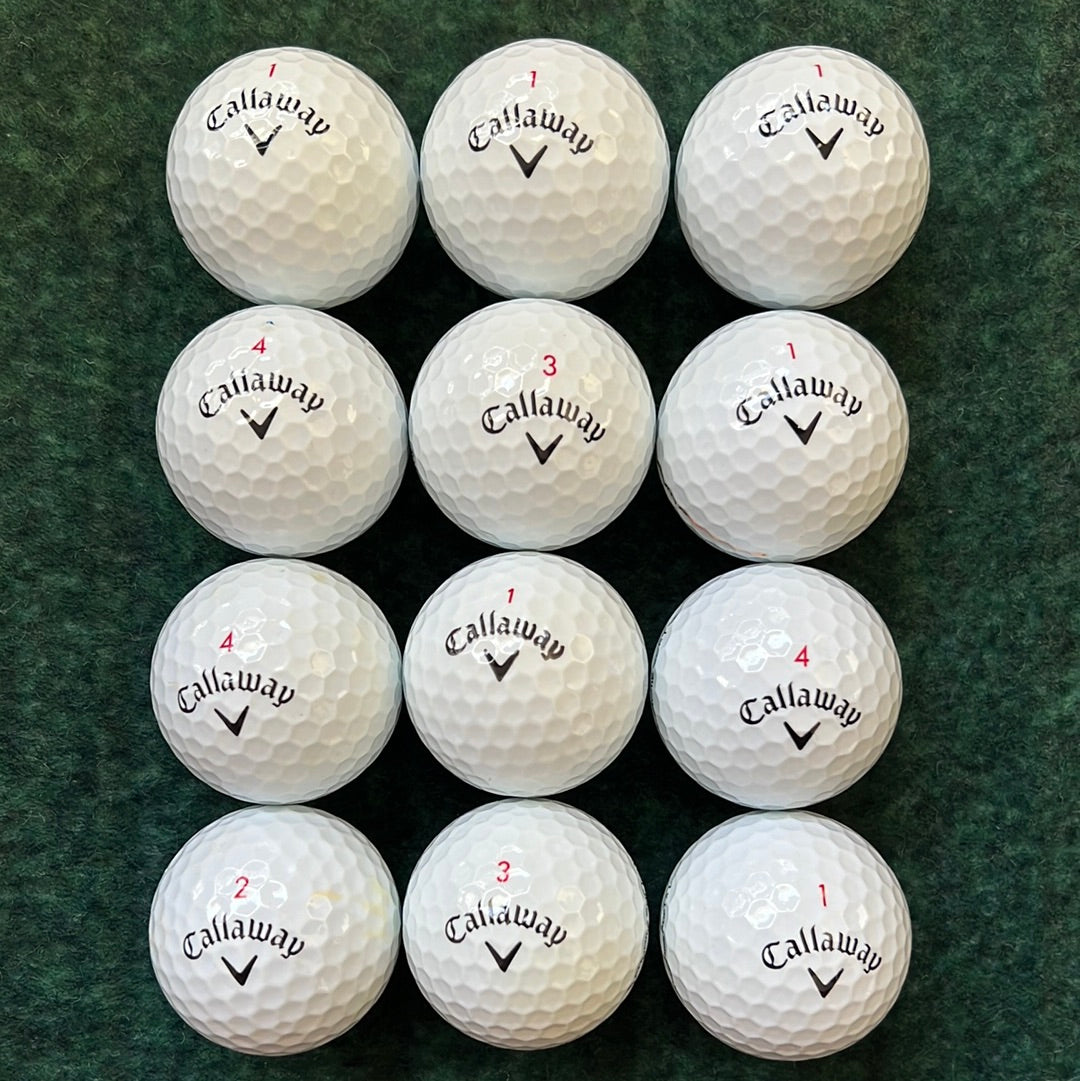 Callaway Chrome Soft/Chrome Soft X Golf Balls - Dozen